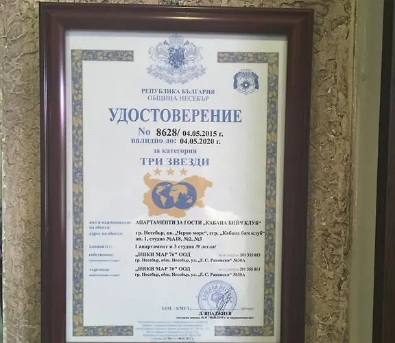 кабана бийч клуб комплекс * Несебър